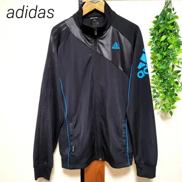 adidas 아디다스 저지 긴팔 트랙 자켓 파랑 블랙