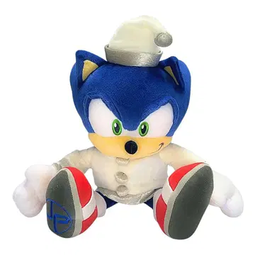 소닉 산타 모자 봉제 인형