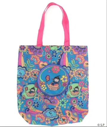 마루코는 아홉살 티티카카 한정판 콜라보 포켓터블 에코백 에코백