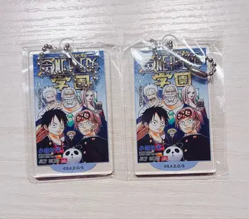 원피스 코믹 아크릴 키링 최강 점프 랜드 한정판 vol.6 2개