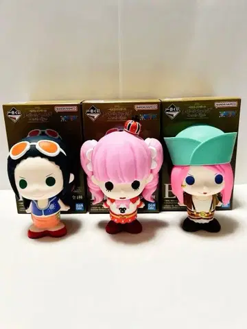 제일복권 원피스 메모리즈 오브 히로인즈 E상 SOFVIC츄 3개