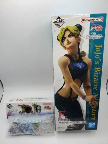 제일복권 죠죠의 기묘한 모험 F상 쿠죠 죠린 피규어 H상 로고 세트