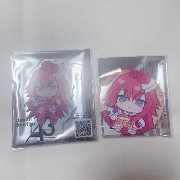 프리티 리듬 레인보우 라이브 15주년 아크릴 스탠드 캔뱃지 렌죠지 베루