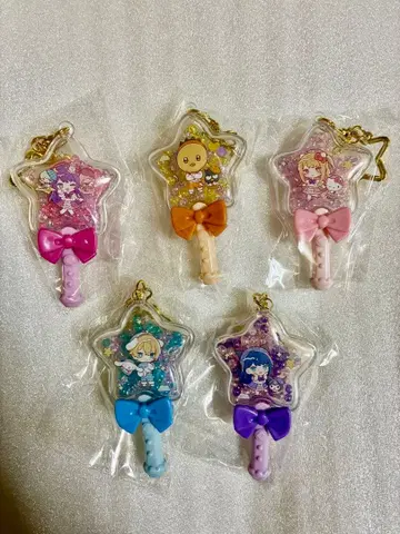 산리오 x 최애의 아이 시크릿 참 5종 세트 미사용품