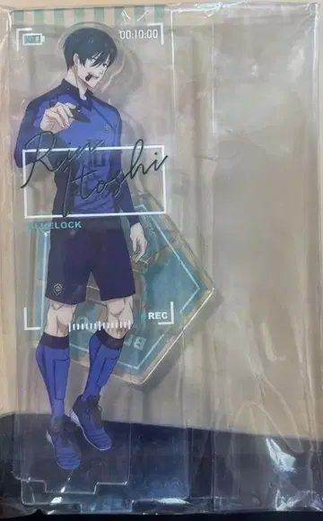 블루 록 이토시 린 아크릴 스탠드 사인