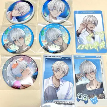 니지산지 이브라힘 VS 세메욘 캔뱃지 폴라로이드