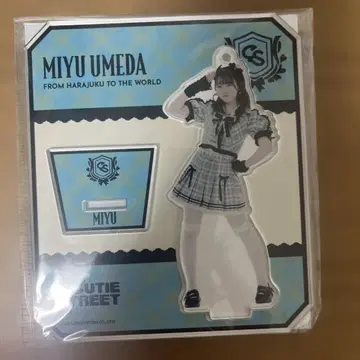 우메다 미유 아크릴 스탠드 큐스트 CUTIESTREET
