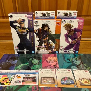 죠죠의 기묘한 모험 제일복권 묶음 판매 라스트 원 d e 죠스케 죠르노