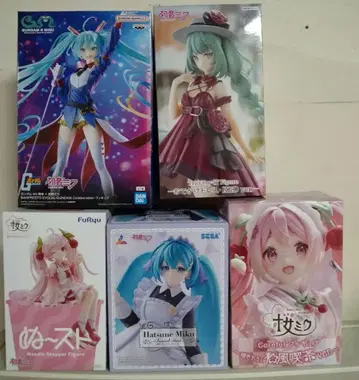하츠네 미쿠 피규어 5개 세트