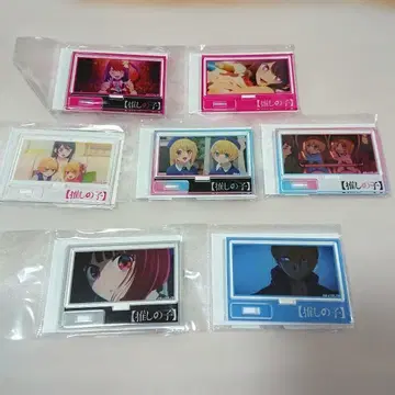 새상품 최애의 아이 아크릴 스탠드 아이 루비 아쿠아 아리마 카나