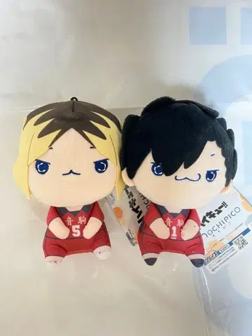 하이큐!! 모찌피코 봉제 인형 마스코트 쿠로오 테츠로 코즈메 켄마 2종