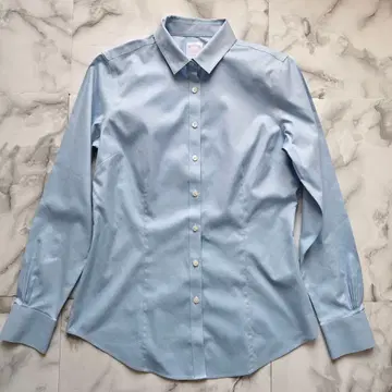 [미착용 새상품급] 브룩스브라더스 논아이론 스트레치 셔츠 스카이블루 2