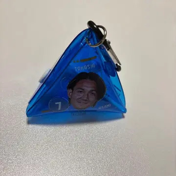 감바 오사카 삼각형 키링 우사미 타카시