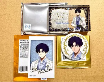 사카모토 데이즈 아크릴 블록 미니 포토 카드 캔뱃지 세바 나츠키