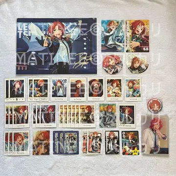 앙스타 굿즈세트 츠키나가 레오 / 애니카페 캔뱃지 파샤츠