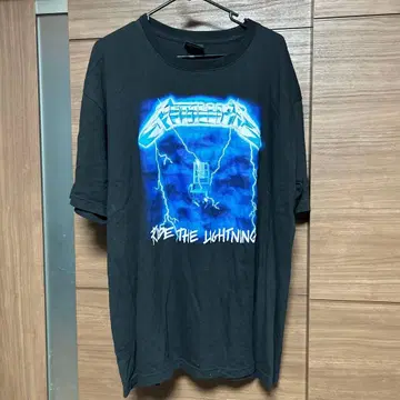 Metallica Ride The Lightning 티셔츠 XL