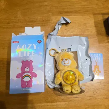 POP MART COZY LIFE Cheer Bear 봉제 인형