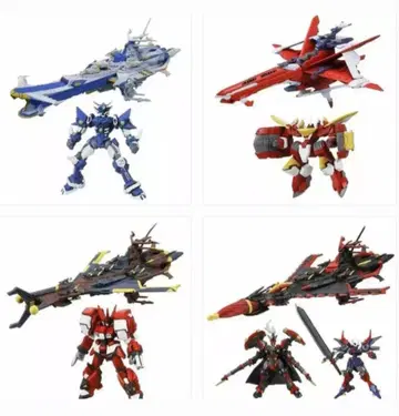 코스모프리트 컬렉션 슈퍼로봇대전 OG 하가네 쿠로가네 외 총 4종