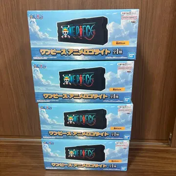 인형뽑기 경품 원피스 애니메이션 로고 라이트 4종 세트