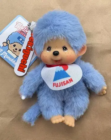 몽치치 후지산 마스코트 키링 한정판 봉제 인형