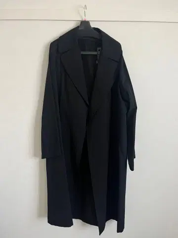 MB 하이엔드 비슈 울 타이 로켄 코트 와이드 테이퍼드 슬랙스