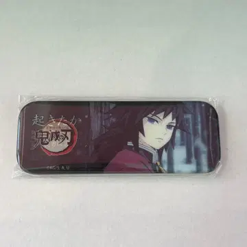 귀멸의 칼날 다이닝 렌티큘러 대사 롱 캔뱃지 토미오카 기유 즐거운 복권