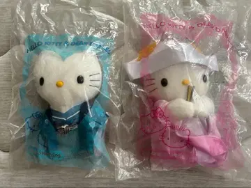 헬로키티 & 디어 다니엘 재패니즈 웨딩 봉제 인형 세트
