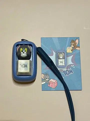 톰과 제리 키링 랜덤 키캡 톰