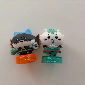 히로아카 치이카와 하치와레 가챠가챠 피규어