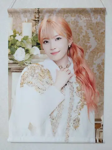 새상품 NiziU Burn it Up 태피스트리 마유카 MAYUKA