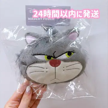 3 디즈니 봉제 인형 지퍼 마스코트 카라비너 포함 루시퍼 신데렐라