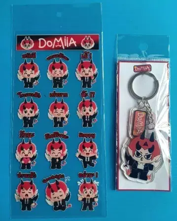 DOMIA 스티커 키링 PerthSanta