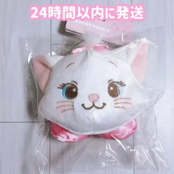 3 디즈니 봉제 인형 지퍼 마스코트 카라비너 포함 마리 고양이