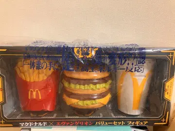 맥도날드 에반게리온 버라이어티 세트 피규어