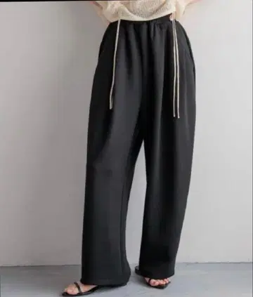 로리즈팜 컷 이지 코쿤 팬츠