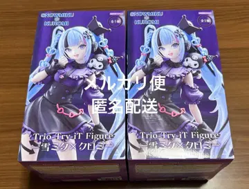 Trio-Try-iT 피규어 유키 미쿠 x 쿠로미 하츠네 미쿠 2개 세트