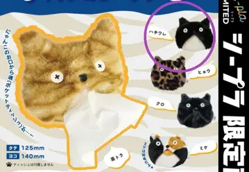 엑토플라즘 티슈 케이스 고양이 가챠 c-pla limited 한정판