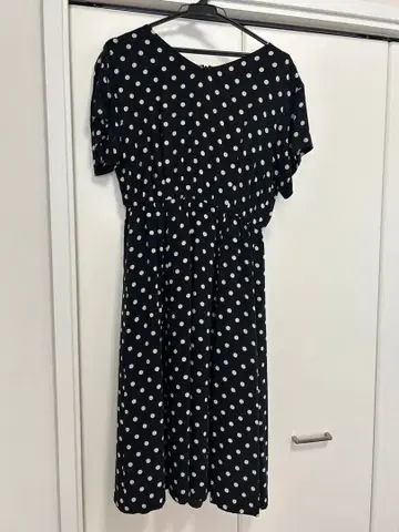 MACKINTOSH PHILOSOPHY 38 도트 무늬 원피스 벨트 포함