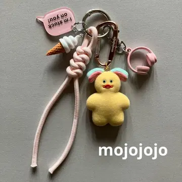 [ No.15 ] mojojojo 찰랑찰랑 키링 백참