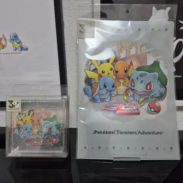 아크릴 블록 포켓몬 타임리스 어드벤처 간토