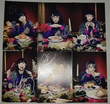 BiSH 엽서 전원 세트 친필 사인 무료배송 bq