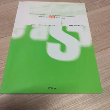 Easy Jazz Conception for Flute 재즈 애드리브