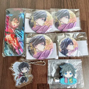 귀멸의 칼날 토미오카 기유 캔뱃지 WEBSHOP 복권 금박