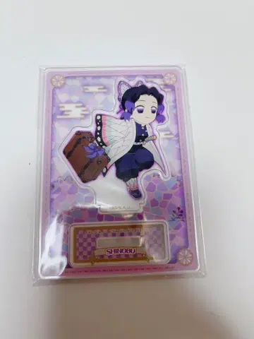 귀멸의 칼날 아크릴 스탠드 코쵸우 시노부 임무 행각 새상품