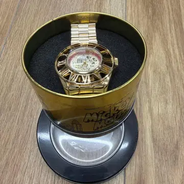 Disney Mickey Mouse 골드 손목시계