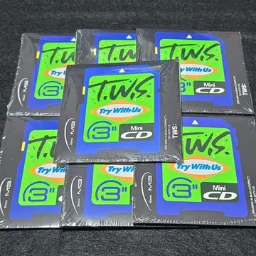 TWS TRY WITH US COMPACT 미개봉 앨범 7장