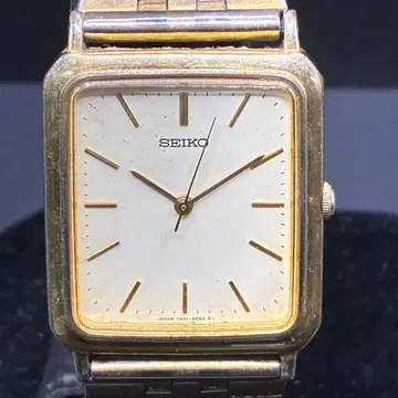 배터리 교환 완료 세이코 SEIKO 쿼츠 스퀘어 여성용 손목시계