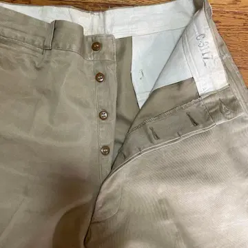 빈티지 50s 60s 미군 치노 팬츠