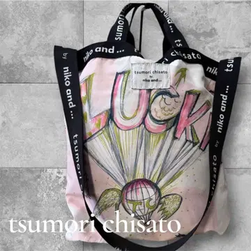 츠모리치사토 니코앤드 콜라보 2WAY 토트
