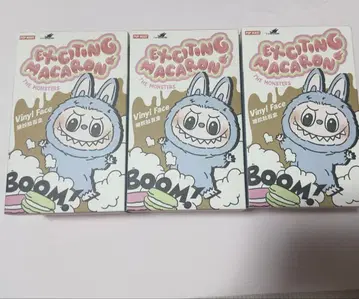 POP MART Exciting Macaron 3개 세트 러브브